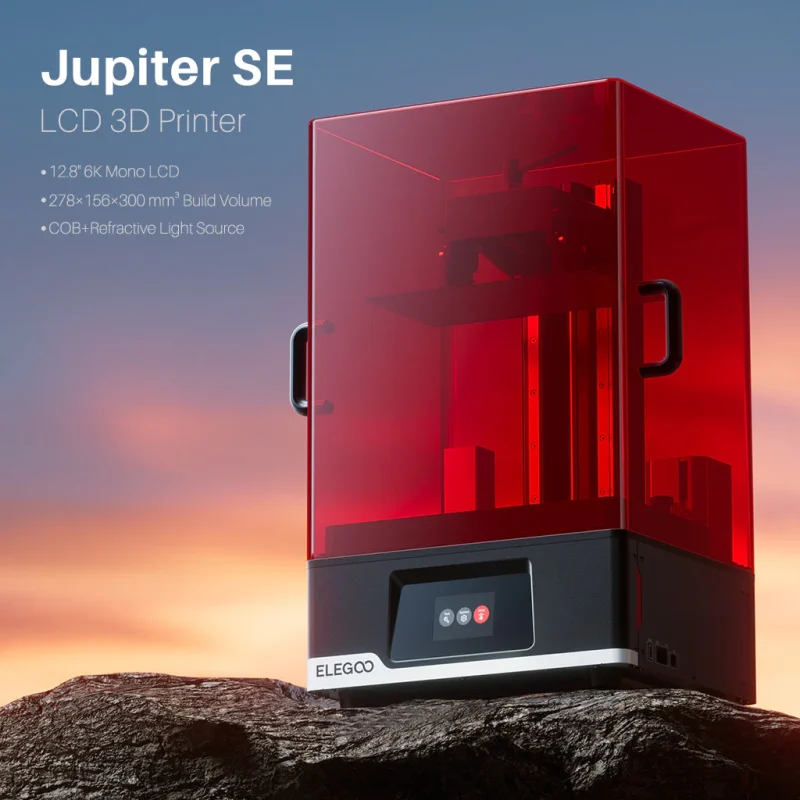 Elegoo Jupiter SE Resin 3D Printer - Image 2