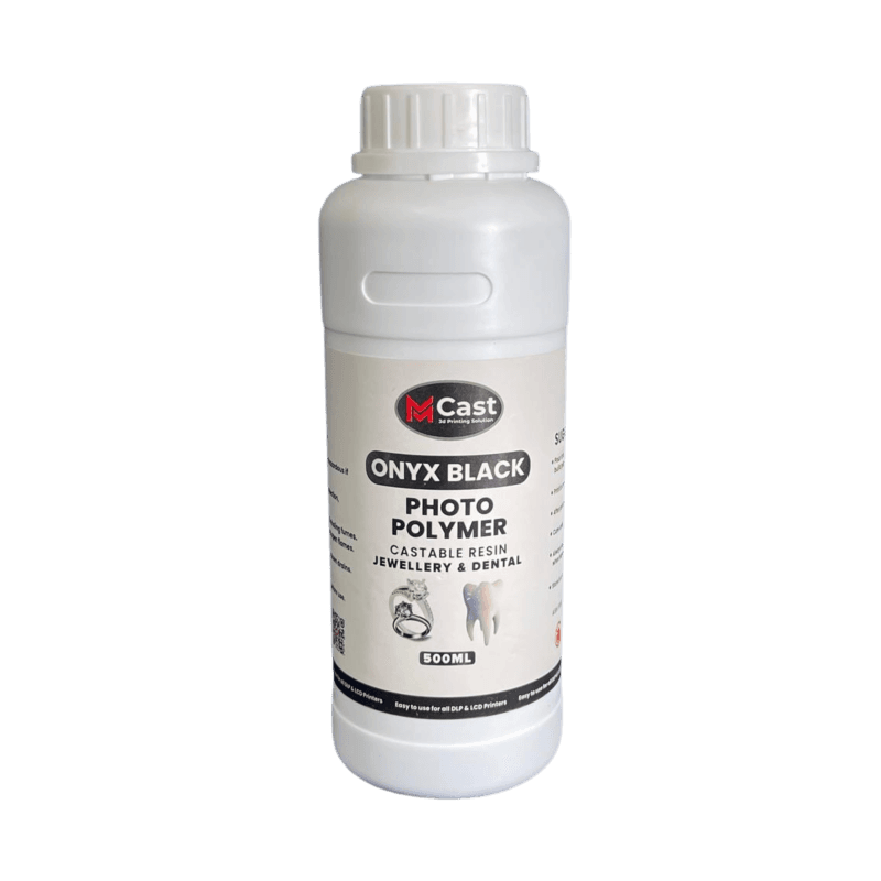 MCast Onyx Black Castable Resin &nbsp; &nbsp; &nbsp; &nbsp; &nbsp; (500 ML) - Image 1