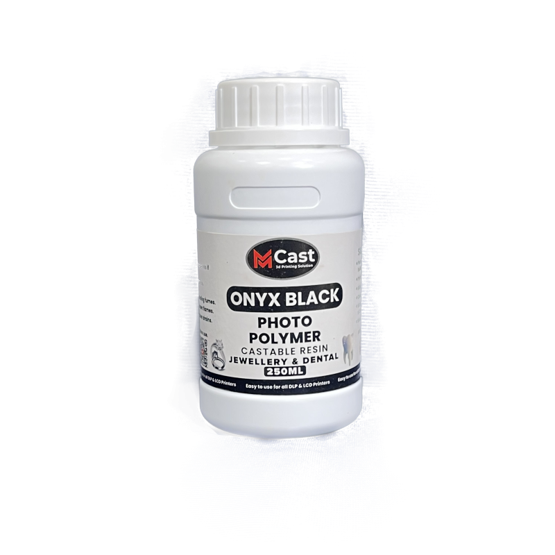 MCast Onyx Black Castable Resin &nbsp; &nbsp; &nbsp; &nbsp; &nbsp; (250 ML) - Image 1