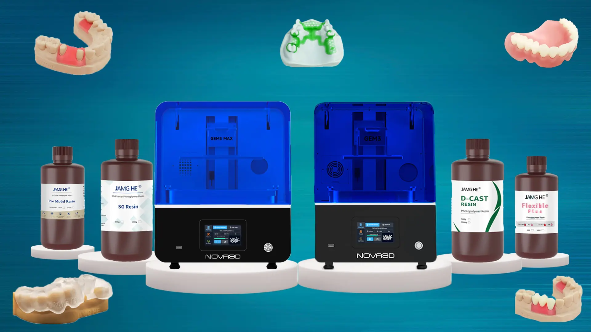 3D printer for dentistry and dental 3D printing workflow
