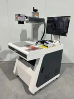 30W Raycus Fiber Laser Marking Machine with Table & Computer - Image 2